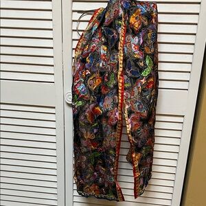 Laurel Burch Vibrant Butterfly Multicolor Scarf